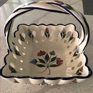 Portugal RCCL Ceramic Basket